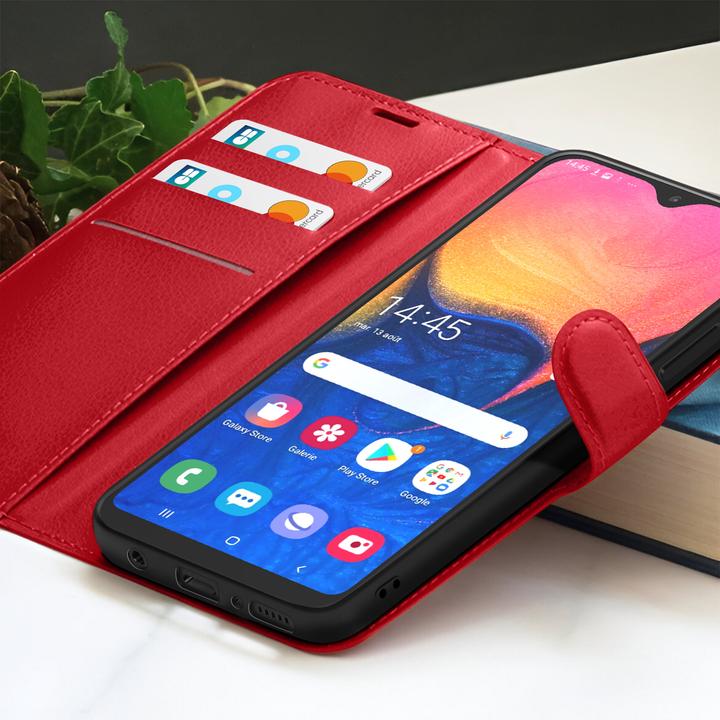 Produktbild Zanaé Portemonnaie Etui Galaxy A20e stabil (Samsung Galaxy A20e)