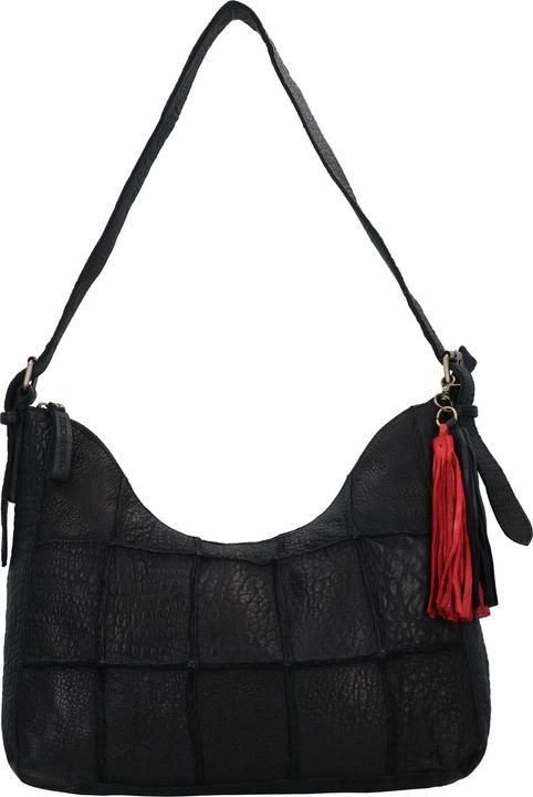 Actual product image Taschendieb Malvengasse Schultertasche Leder 31 cm