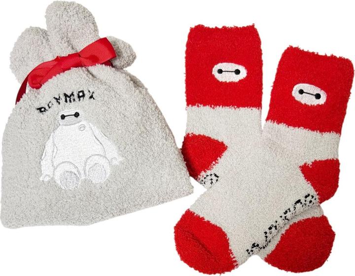 Produktbild Disney Baymax Logo Design Kuschelsocken mit Beutel (Einzelpack, 36 - 39)