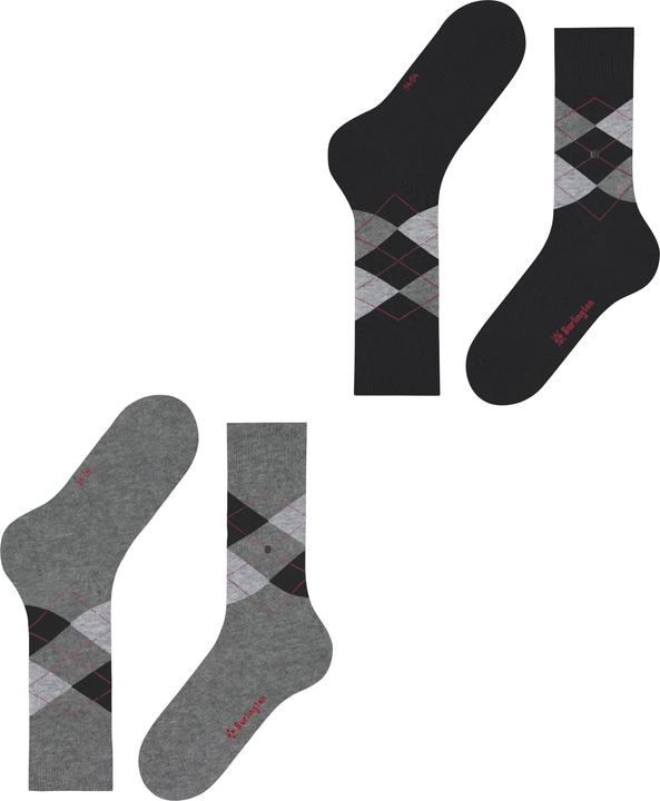 Produktbild Burlington Socken Casual Bequem sitzend (2er Pack, 40 - 46)