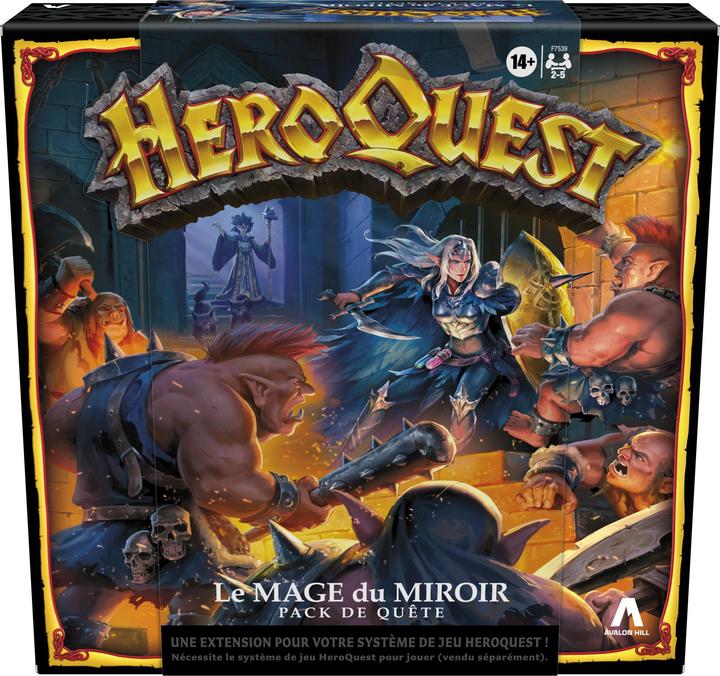 Produktbild Hasbro Gaming HeroQuest / Die Spiegelmagierin Abenteuerpack / Erweiterungsset (Französisch, 2 - 5 Spieler)