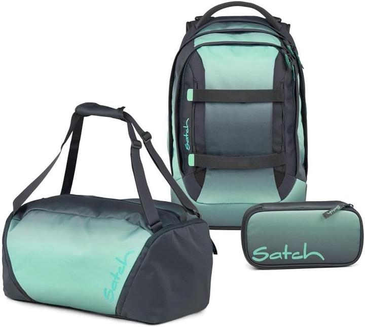 Actual product image Satch 3-teiliges Schulrucksack-Set mit Sporttasche (30 l)