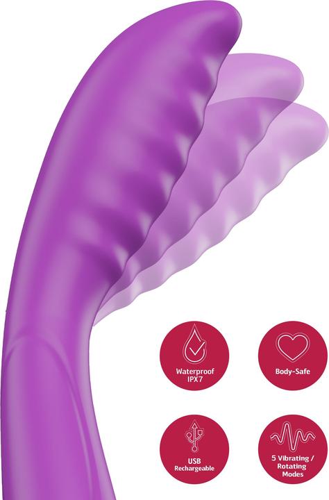 Actual product image She.E.O. Tapping G-Spot Vibrator