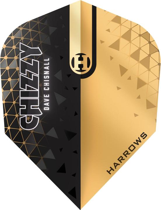 Harrows Dave Chisnall Prime Flights Gold Black