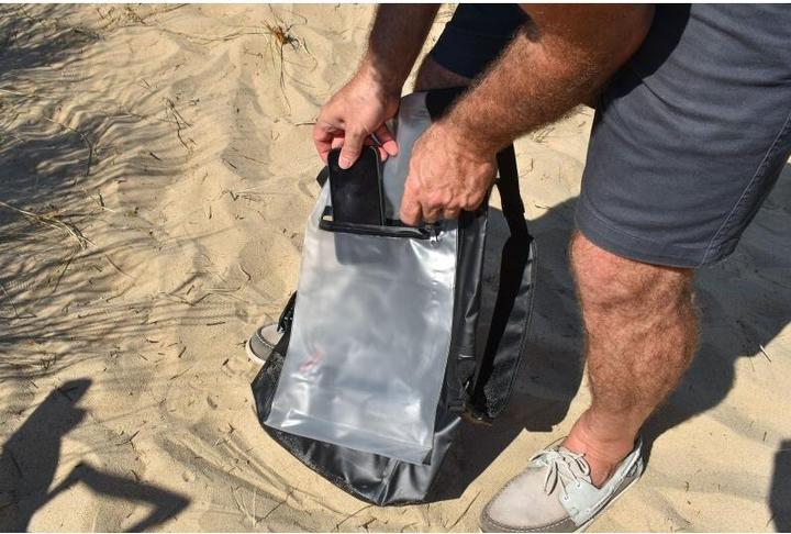 Actual product image 9WS Sac dos tanche de 25l gris (25 l)