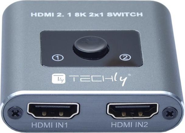 Image du produit Techly Commutateur 2x1 HDMI 2.1 8K
