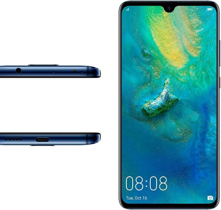 Image du produit Huawei Étui protecteur et smartphone avec processeur Kirin 980, 4 Go RAM, 128 Go, caméra 20 MP, Android 9.0 (128 Go, Bleu, 6.53")