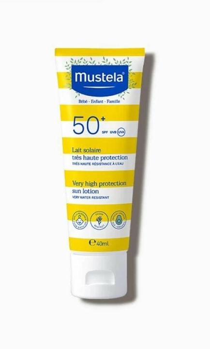 Immagine prodotto Mustela Latte solare (Latte solare, SPF 50+, 40 ml, 60 g)