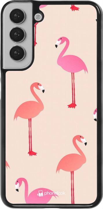 Actual product image PhoneLook Cover Pink Flamingos Pattern (Samsung Galaxy S22+)