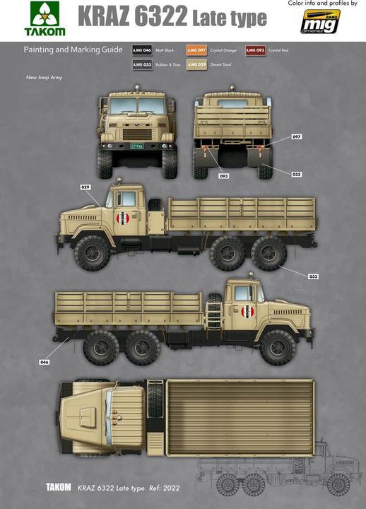 Produktbild Takom Ukraine KrAz-6322 Heavy Truck (late type)
