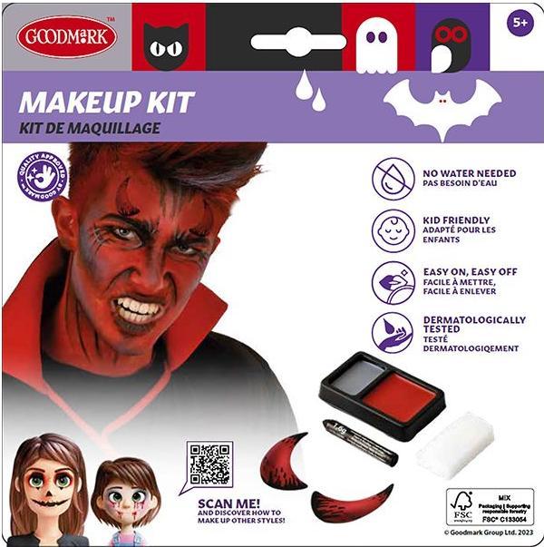 Produktbild Fasnacht Make Up Kit Teufel