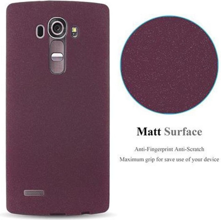 Produktbild Cadorabo TPU Frosted Hülle (LG G4, Motorola Moto G4 Plus)