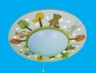 Produktbild Niermann Stand By Deckenlampe Waldtiere 1x E27 (E27)