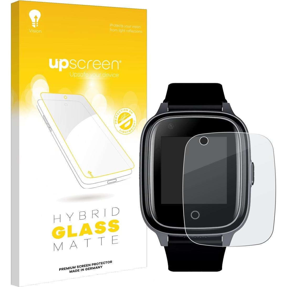 upscreen Schutzglas Schutzfolie Displayschutz Display Schutz Glas Folie matt, Smartwatch Schutzfolie, Grau