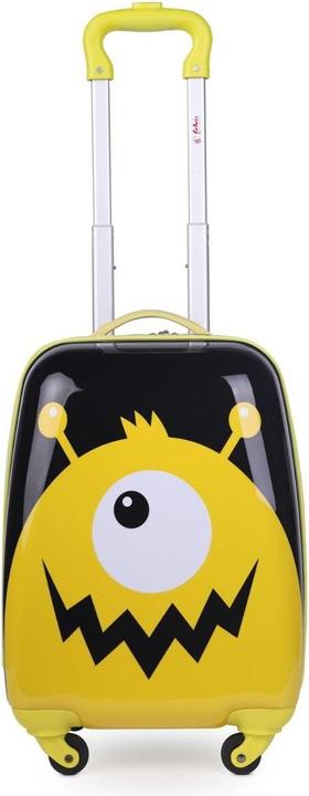 Actual product image Hauptstadtkoffer For Kids Kids Suitcase MonsterYellow (24 l)