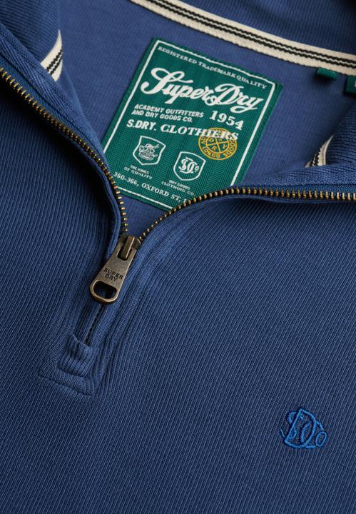 Image du produit Superdry Pull côtelé à col zippé (M)