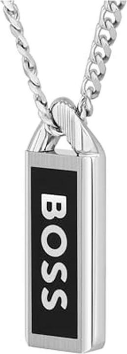 Produktbild Hugo Boss Men's Steel Necklace Kassy Emblem 1580677 (Edelstahl)