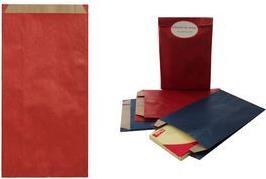 Produktbild Agipa Geschenkumschl„ge - aus Kraftpapier, klein, rot (Geschenktüte, 1 x)