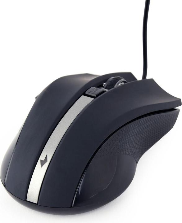 Produktbild Gembird MUS-GU-02 Maus Beidhändig USB Typ-A Laser 2400 DPI (Kabelgebunden)