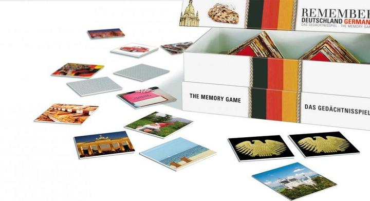 Actual product image Remember Memory game Germany (Swiss German)