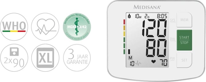 Produktbild Medisana BU 512 (Blutdruckmessgerät Oberarm)