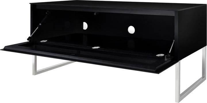 Actual product image NorStone Khalm 140, Zwart, Vezelplaat van gemiddelde dichtheid (MDF), Zwart, Medium-density fibreboard (MDF) (140 x 52 x 48.30 cm)