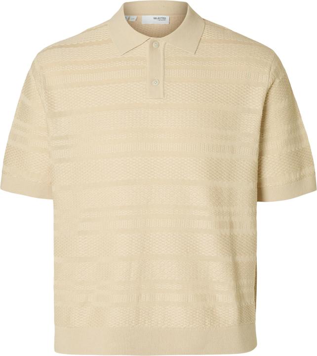Produktbild Selected Homme Textured Polohemd aus Strick (S)