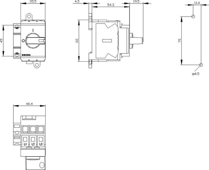 Produktbild Siemens 3LD3430-1TK11