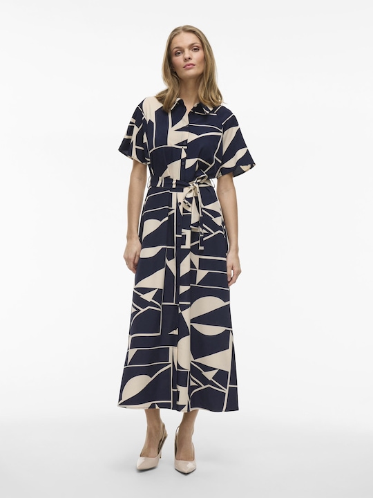 Produktbild Vila Midi Blusenkleid (38)