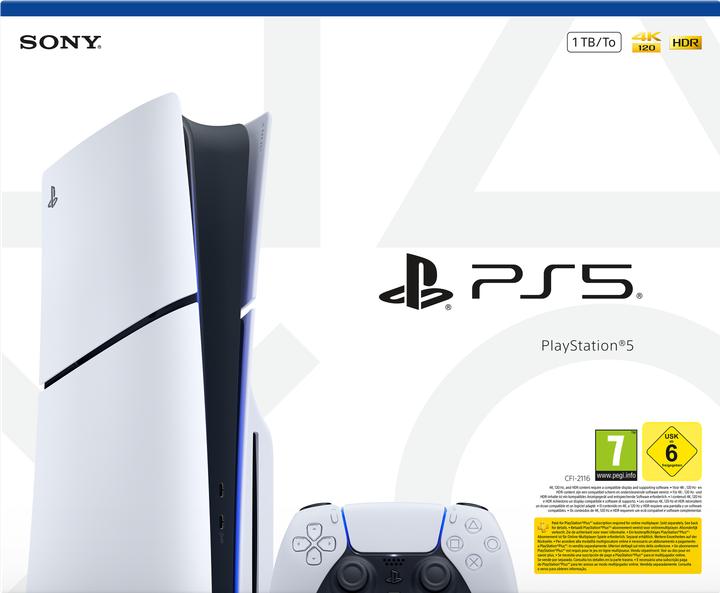 Produktbild Sony Playstation 5 Slim Disc Edition