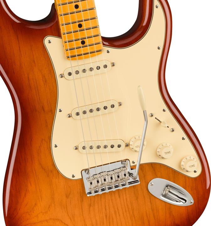 Actual product image Fender American Professional II Stratocaster Sienna Sunburst MN elektrische gitaar met koffer (Classical guitar)