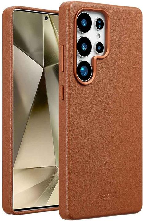 Actual product image Accezz Leather Case with MagSafe (Samsung Galaxy S25 Ultra)