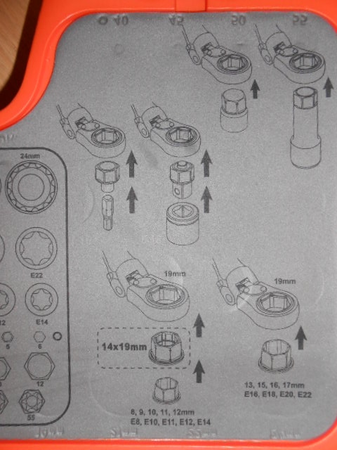 Productafbeelding Bahco Dopsleutelset (14 mm, 13 mm, 11 mm, 15 mm, 16 mm, 24 mm, 17 mm, 18 mm, 19 mm, 12 mm, 22 mm, 21 mm, 10 mm)
