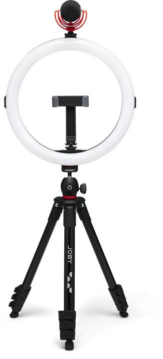 Joby Kit Compact Ring Light Youtube (éclairage annulaire, Lumière vidéo)