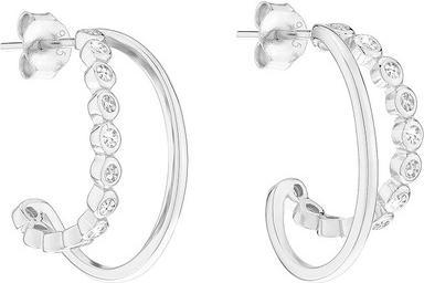 Actual product image Tamaris Silver Earrings With Zircons Tiny Glimmer Tj-0609-E-21 (925 silver)