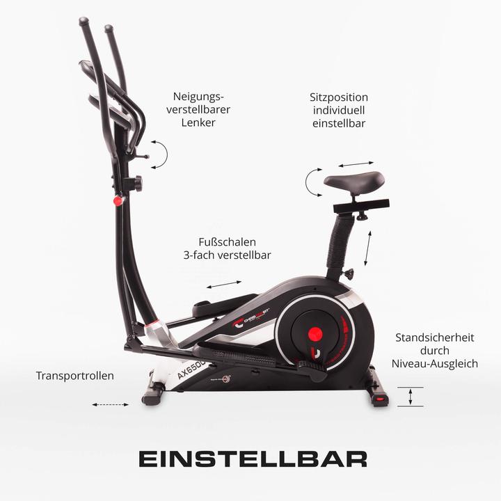 Produktbild Christopeit Hybrid Trainer AX 6500 2 in 1