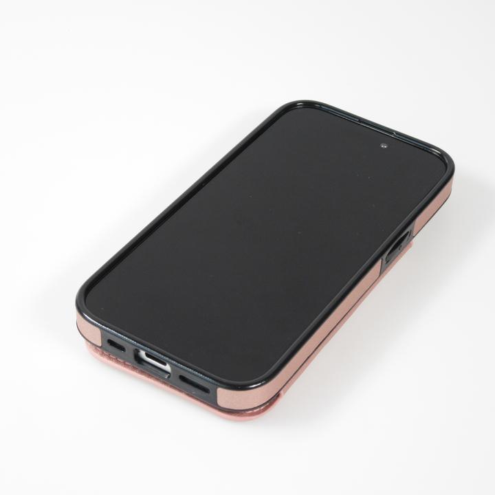 Actual product image PhoneLook Silicone case with surface and fold-out wallet (Apple iPhone 15 Pro)