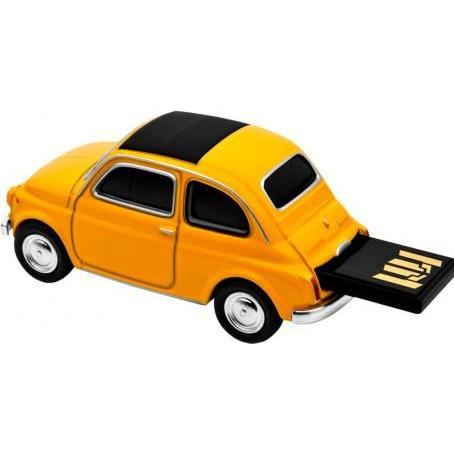 Thumbnail - GO Europe USB2.0 Stick 32GB Fiat 500 Oldtimer gelb - Flash-Speicher - unsortiert (32 GB, USB 2.0), USB Stick, Gelb