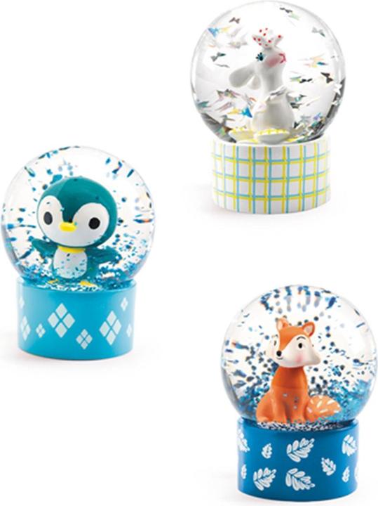 Djeco Présentoir boules à neige So wild