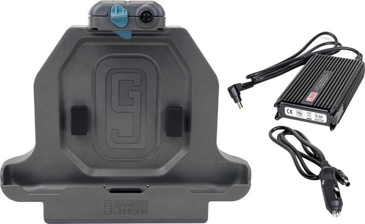 Gamber-Johnson SLIM, Tablet/UMPC, Active holder, Car, Black