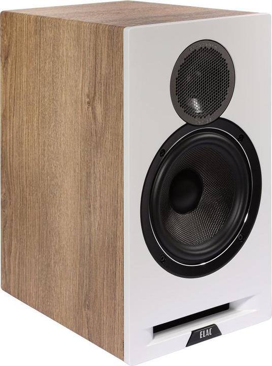 Actual product image ELAC Debut Reference B6 bookshelf loudspeaker, white/wood pair (1 pair)