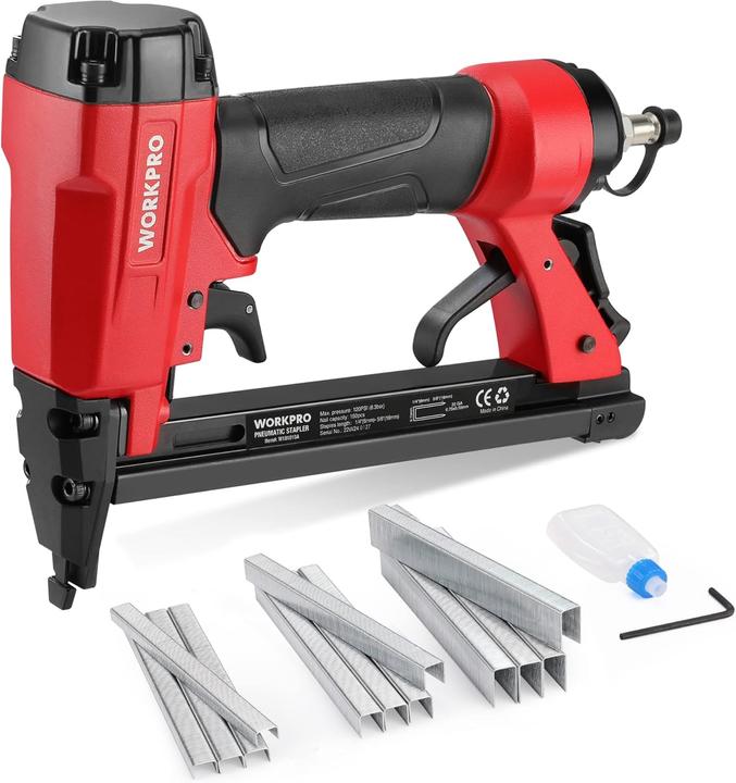 Actual product image Workpro W181010AU Pneumatic tacker
