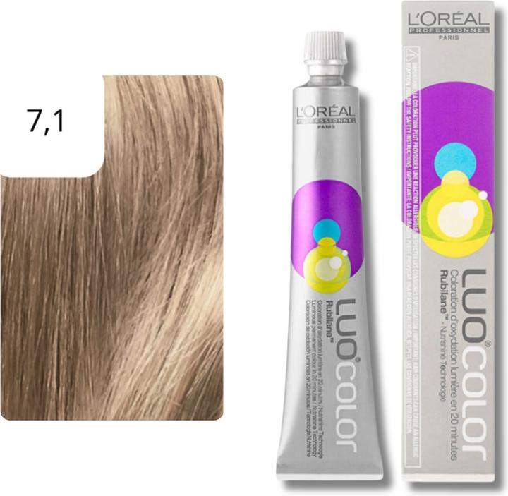 Produktbild L'Oréal Professionnel Luo (7,1 Mittelblond Asch)