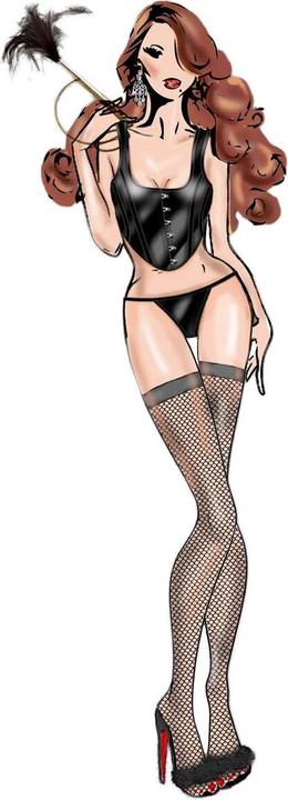 Produktbild Bombshell Boudoir Hook Up Front Corset Set (S)