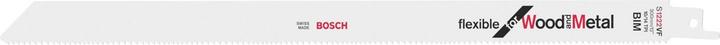Bosch Professional Zubehör Lama per sega a nastro S 1222 VF, flessibile per legno e metallo, confezione da 2