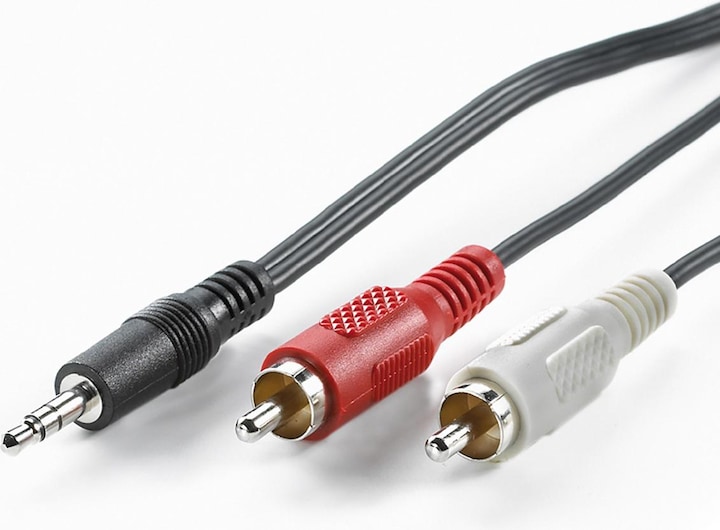 Value Stereo jack - 2x cinch (5 m, 3.5mm jack (AUX), Cinch)