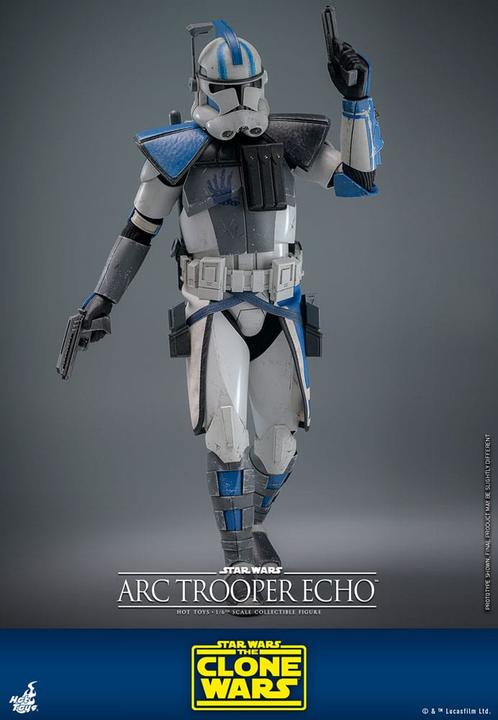 Produktbild Hot Toys Star Wars: The Clone Wars Actionfigur 1/6 Arc Trooper Echo 30 cm