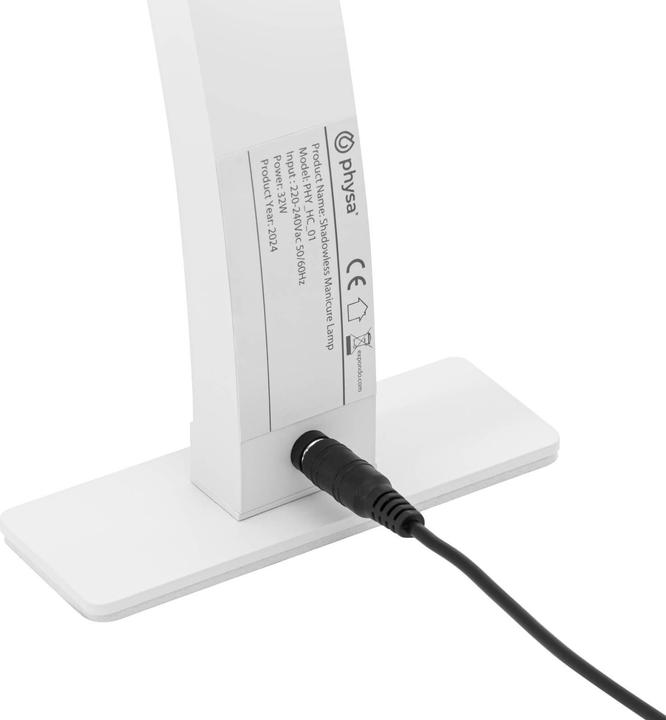 Produktbild Physa LED-Lampe für Nägel Nagellampe Kosmetiklampe 270 LED 6000 K 1700 lm schattenlos
