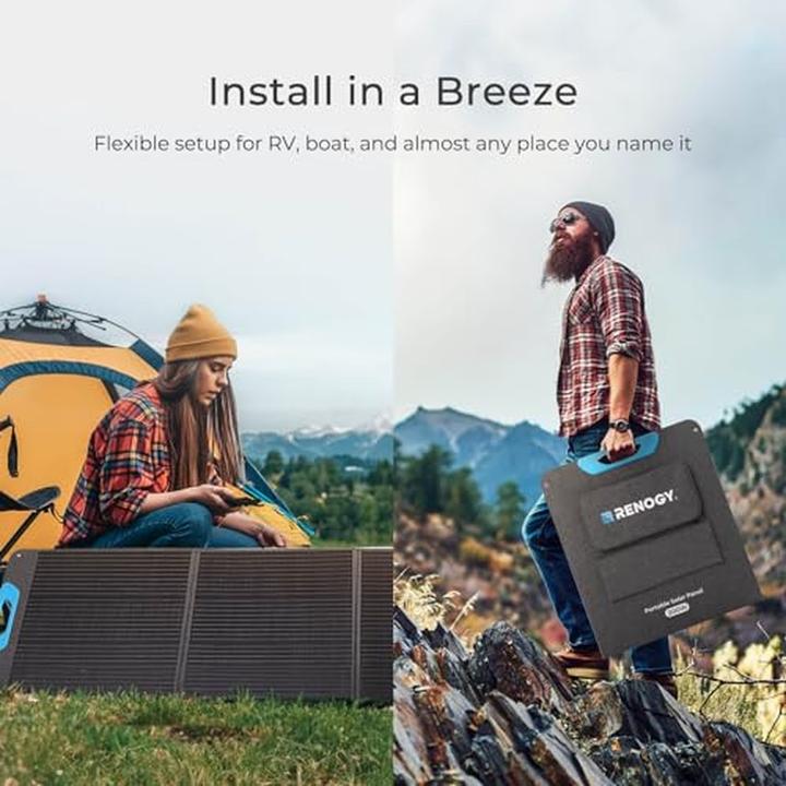 Image du produit Renogy Panneau Solaire Portable (200 W, 9.50 kg)