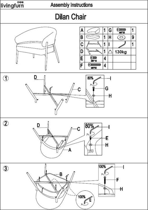 Image du produit Livingfurn Chairs